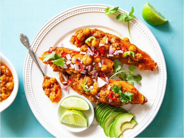 Stuffed Sweet Potatoes